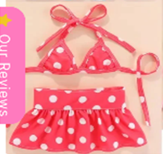 Aliyah Swimsuit (Red Polka Dot)